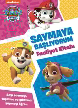 Paw Patrol -  Saymaya Başlıyorum Faaliyet Kitabı