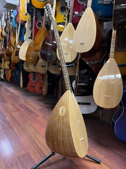 GİTAR BURGULU UZUN SAP 40,5 TEKNE CEVİZ AĞACI BAĞLAMA 