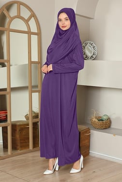 PRAYER DRESS PURPLE