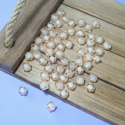 10 MM Somon İçi Boncuklu Akrilik Küp Model Kübik Boncuk Takı Çanta Yapım Boncuğu (500gr , ~1100 Adet)
