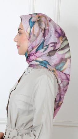 Locella Soft Pamuk Eşarp Pembe-6