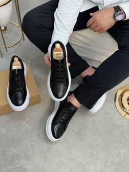 AGAH MODEL LOST SİYAH SNEAKERS