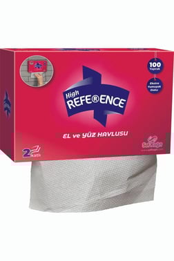 EL ve YÜZ HAVLUSU 2 KATLI 100 YAPRAK REF05, one si