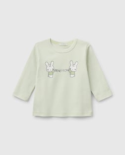 United Colors of Benetton Bebek Uzun Kol Tshirt 1063 1/18 Ay