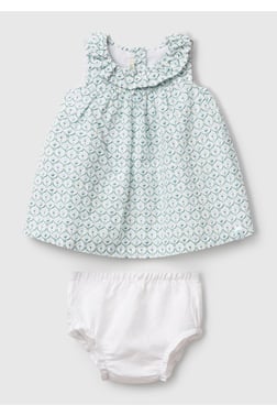 United Colors of Benetton Kız Bebek Elbise V00O 1/18 Ay