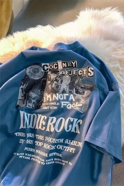 Mavi Indie Rock I'm Not A Fool Y2K Unisex T-Shirt