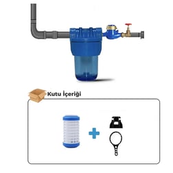 5'' Tesisat Tipi Su Arıtma Filtre Kabı