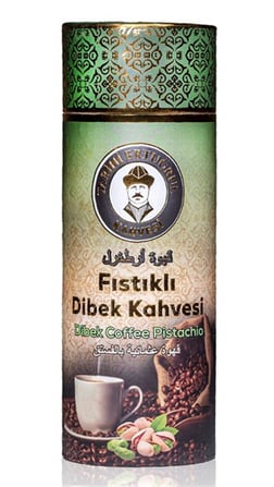 Fıstıklı Dibek Kahvesi ( Özel Silindir Kutu ) 1000 gr