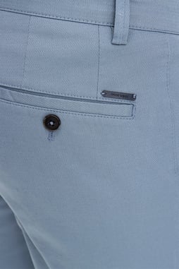  Morven Erkek Buz Mavisi Pamuklu Slim Fit Yan Cep Keten Pantolon