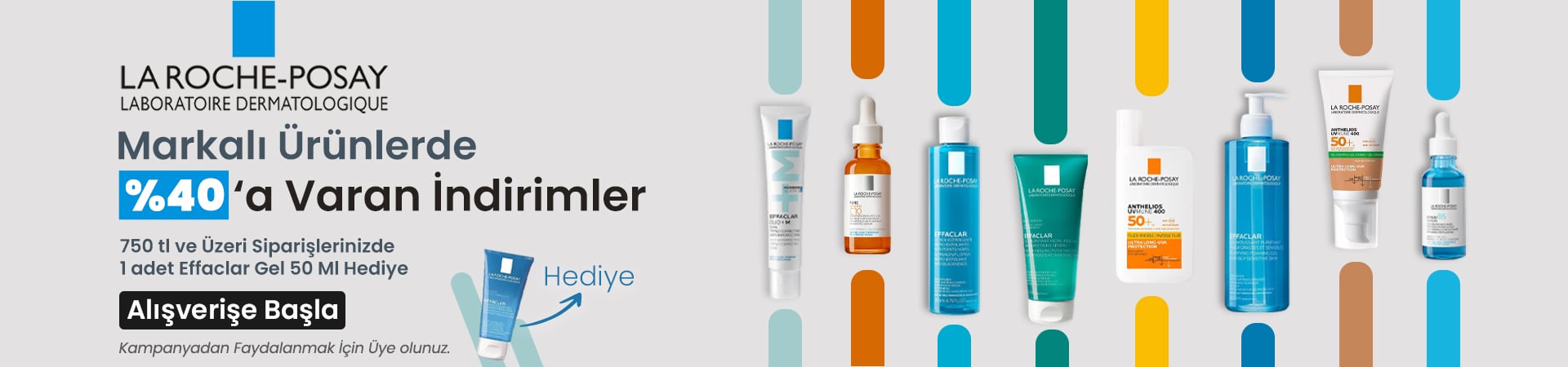La Roche Posay Markalı ürünlerde Muhteşem Kasım Fırsatları Farmakozmetika'da
