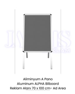 Aliminyum A Pano 70 x 100 cm