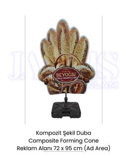 Kompozit Şekil Duba 72 x 95 cm