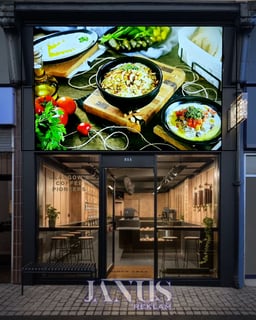 Lightbox - 8cm Profil Dış Mekan - Uzun kenar ölçüsü 400 cm üzeri