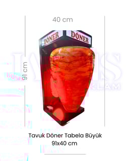 Tavuk Döner Tabela Büyük