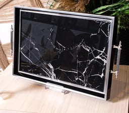 Dekoratif Lüks Sunum TepsisiTepsilerTablolife.com