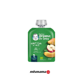 Gerber Organik Elmalı ve Muzlu  Armut  Püresi 90g 