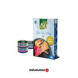 ND Balıklı Trio Menü Kedi Konserve Maması 6x70gr