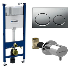 Geberit Alpha Gömme Rezervuar Seti Duofix 12cmGEBERITSET02