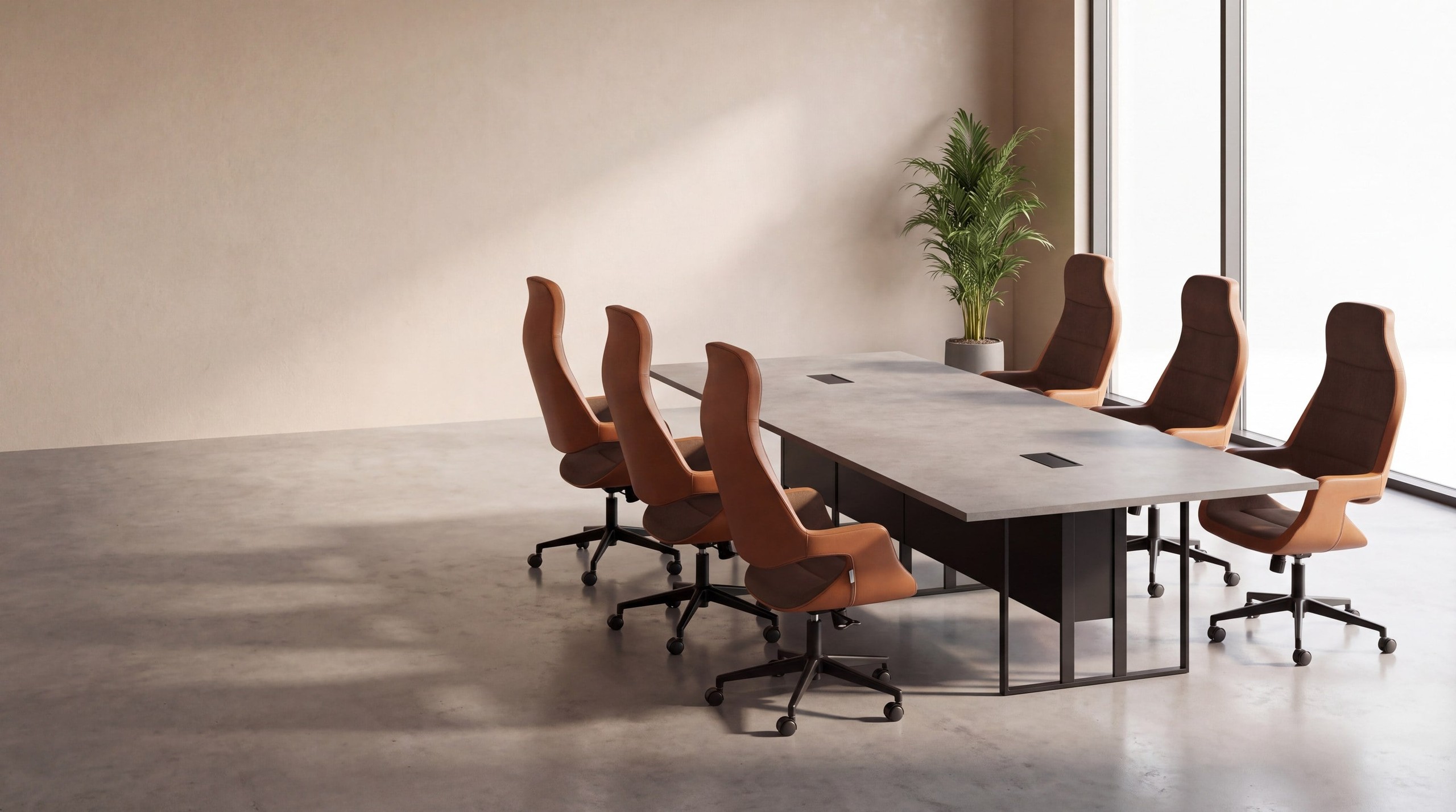 Dexora toplantı masası ve ofis koltukları