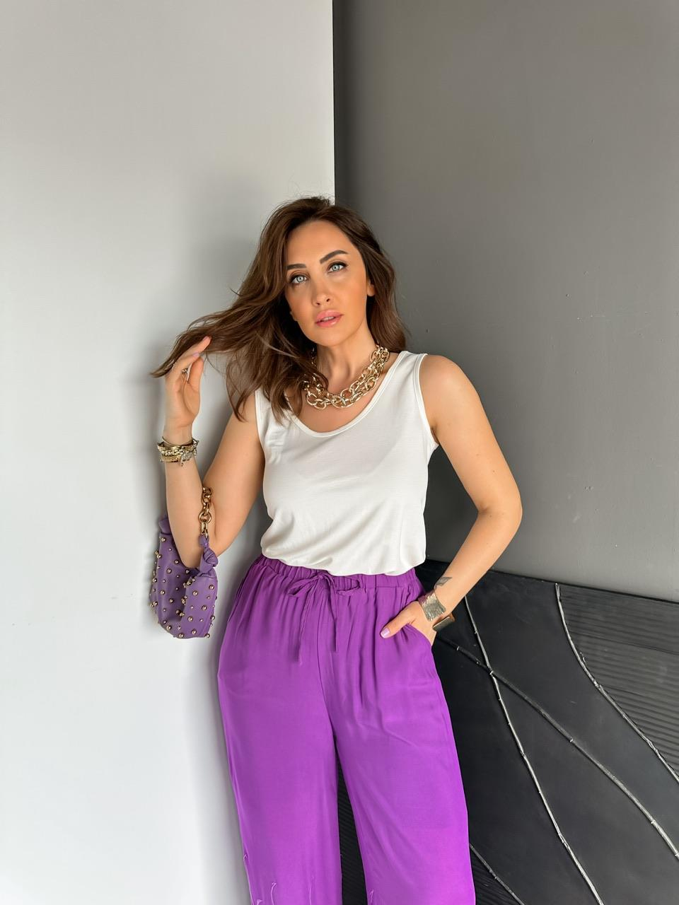 Beyaz Modal Basic Atlet