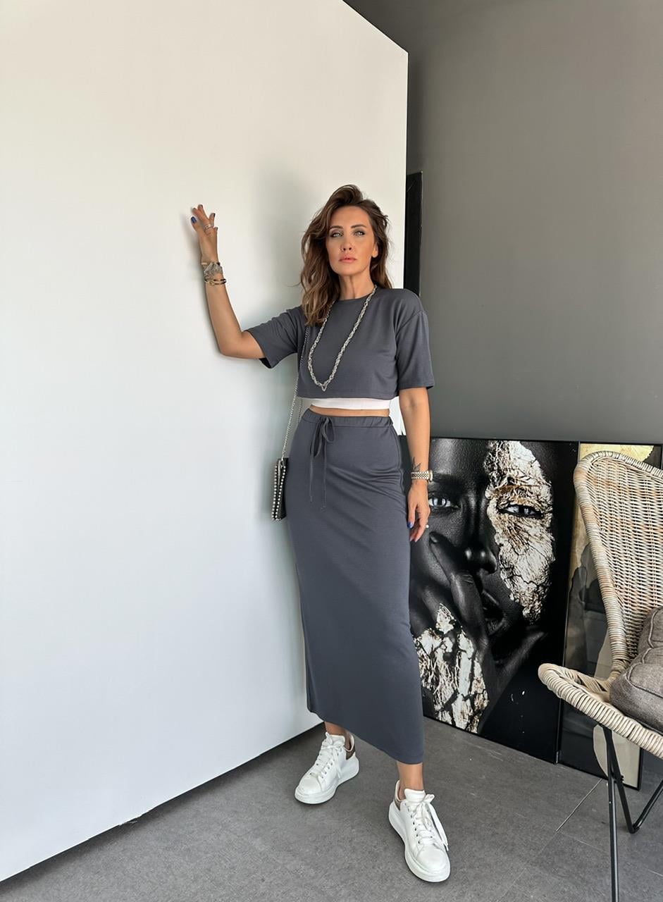 Antrasit Etekli Basic Takım