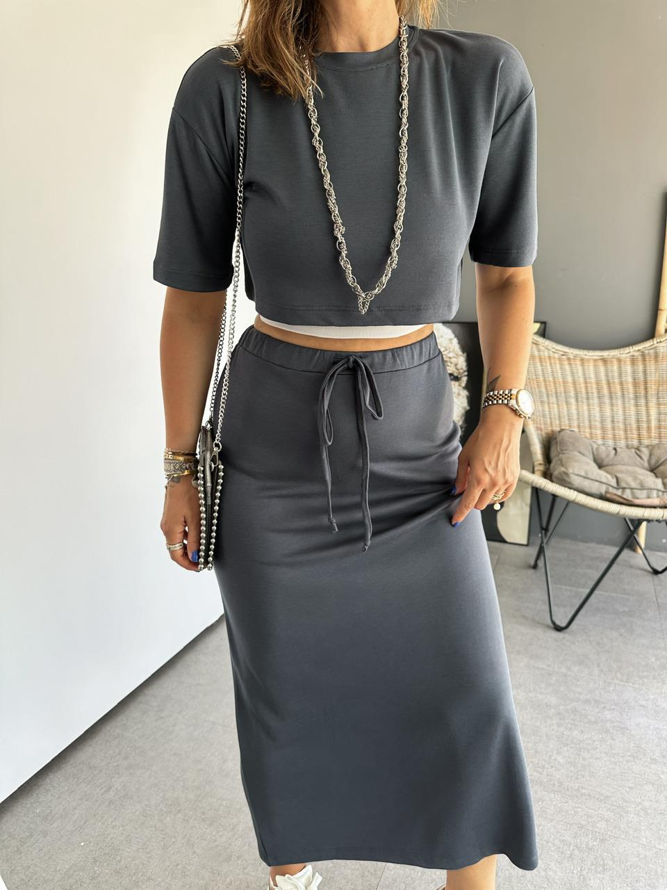 Antrasit Etekli Basic Takım