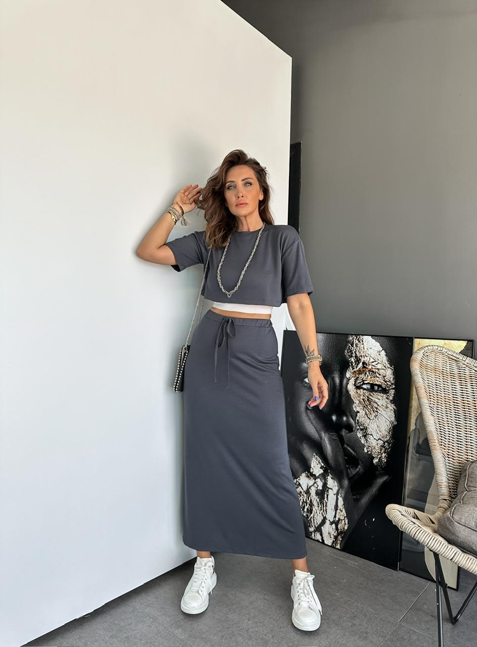 Antrasit Etekli Basic Takım