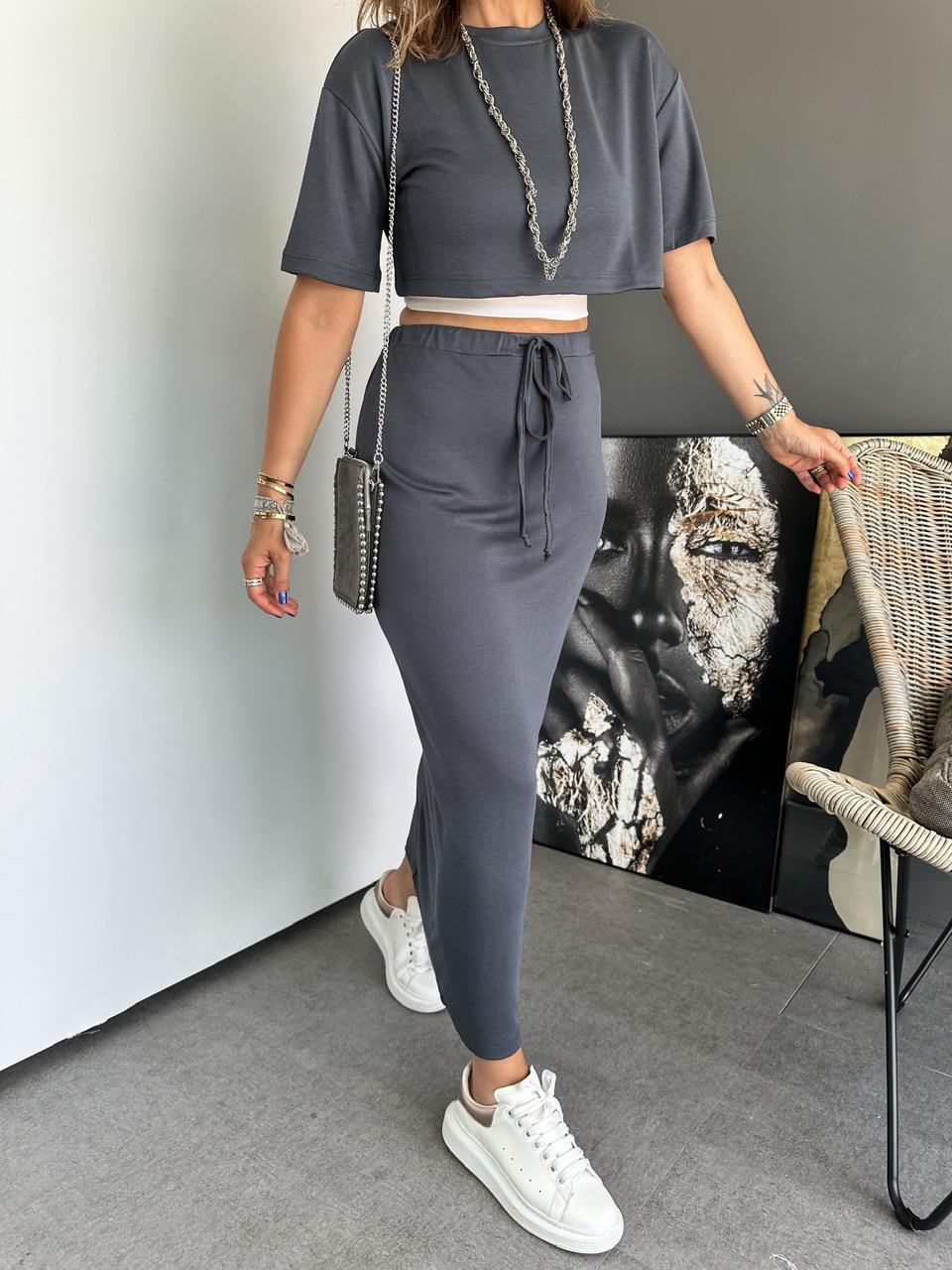 Antrasit Etekli Basic Takım