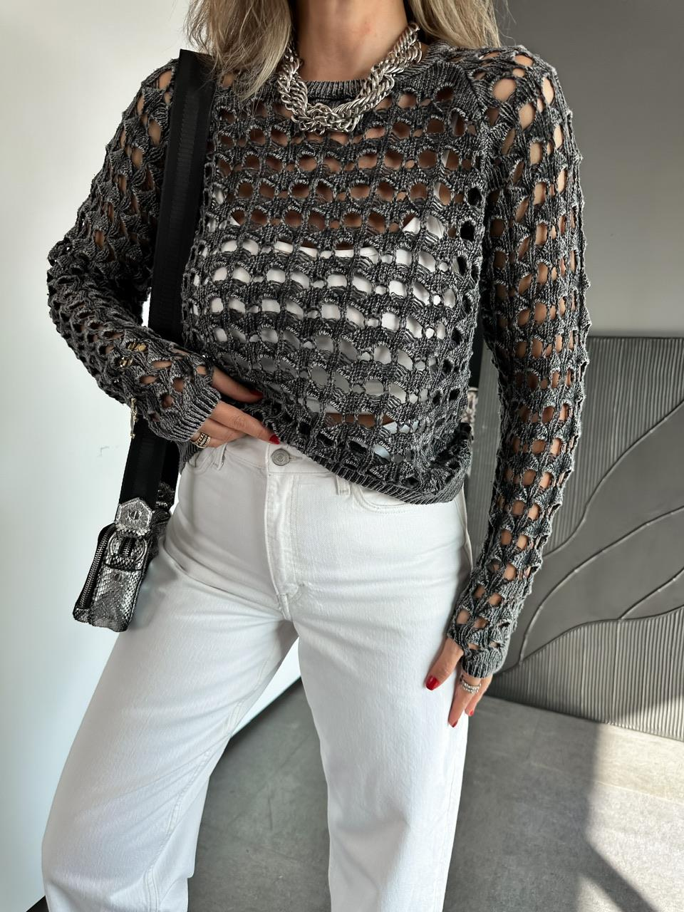 Antrasit Yıkamalı Marka Model Triko