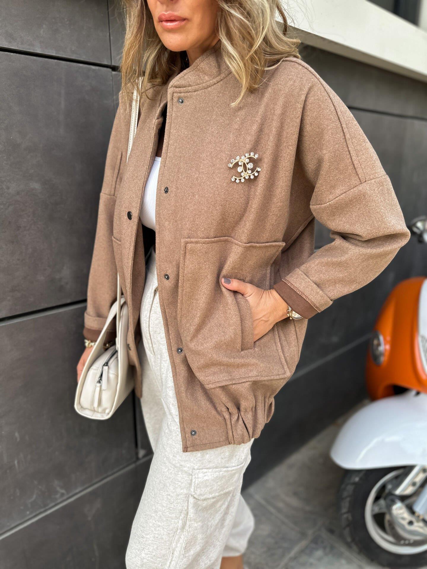 Camel Kaşe Bomber Mont