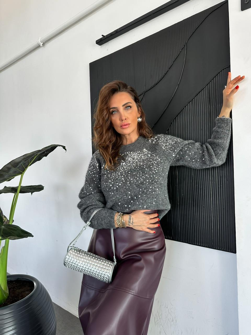 Gri Pullu Orijinal Kazak