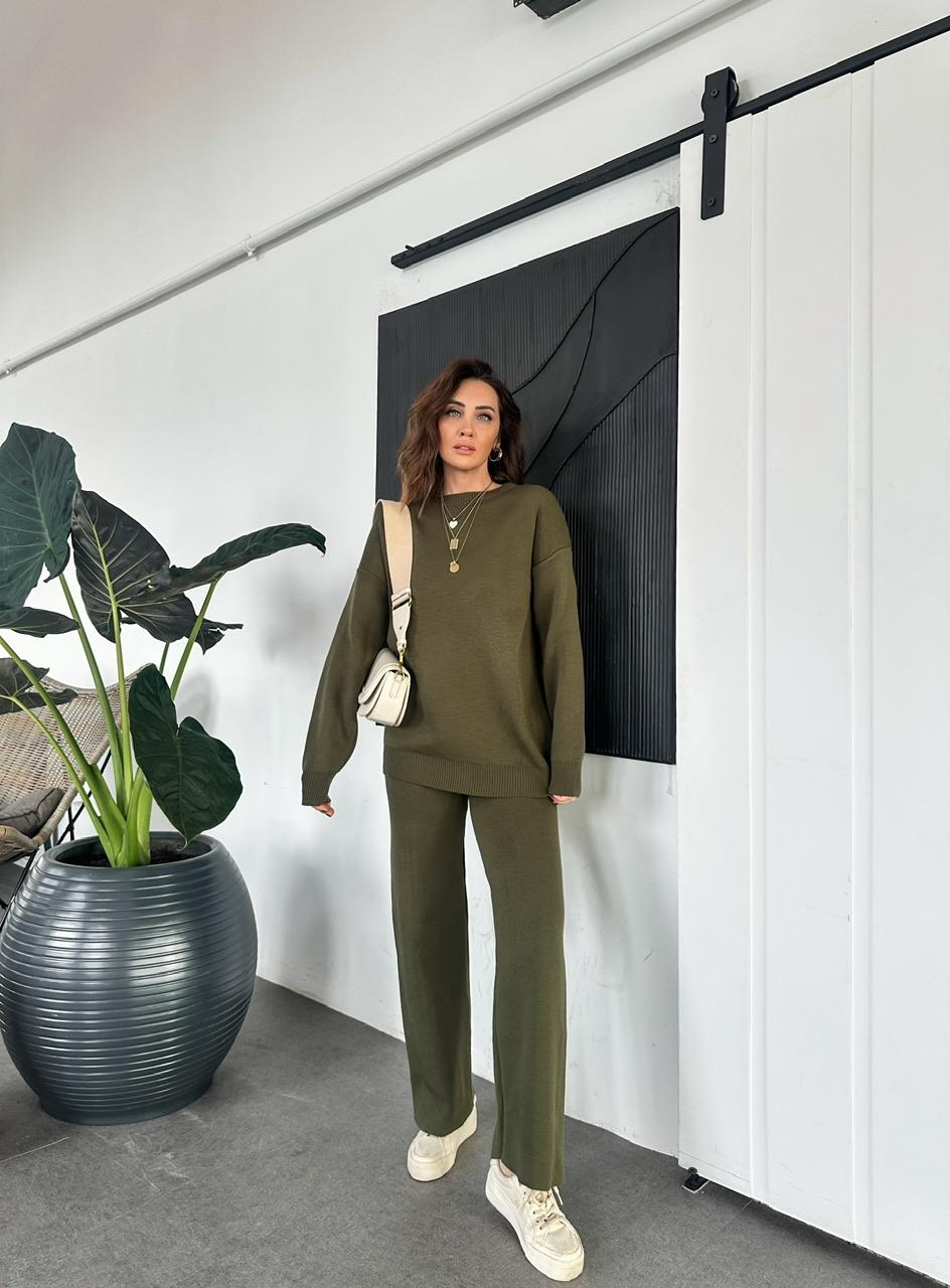 Haki Triko Basic Takım