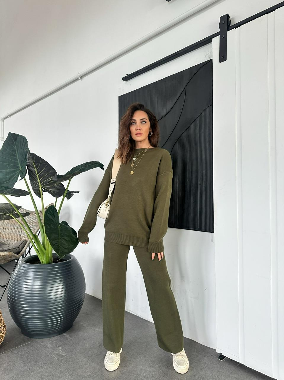 Haki Triko Basic Takım