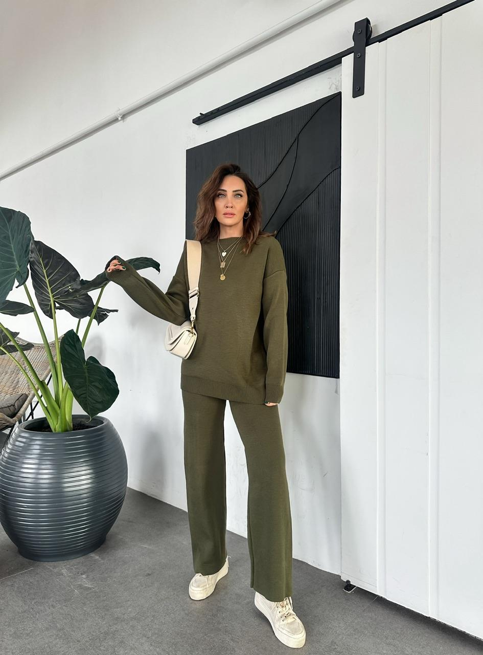 Haki Triko Basic Takım