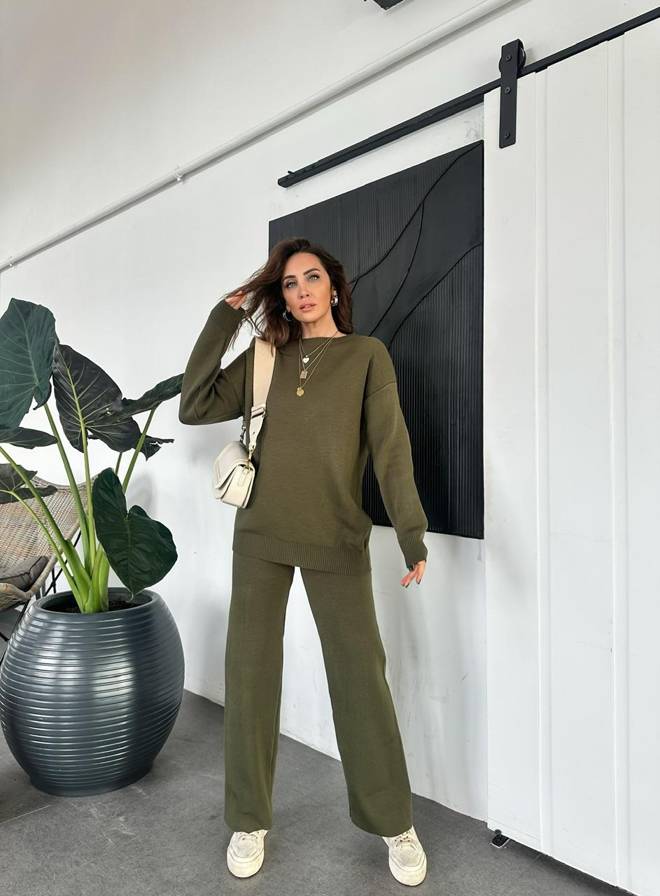 Haki Triko Basic Takım