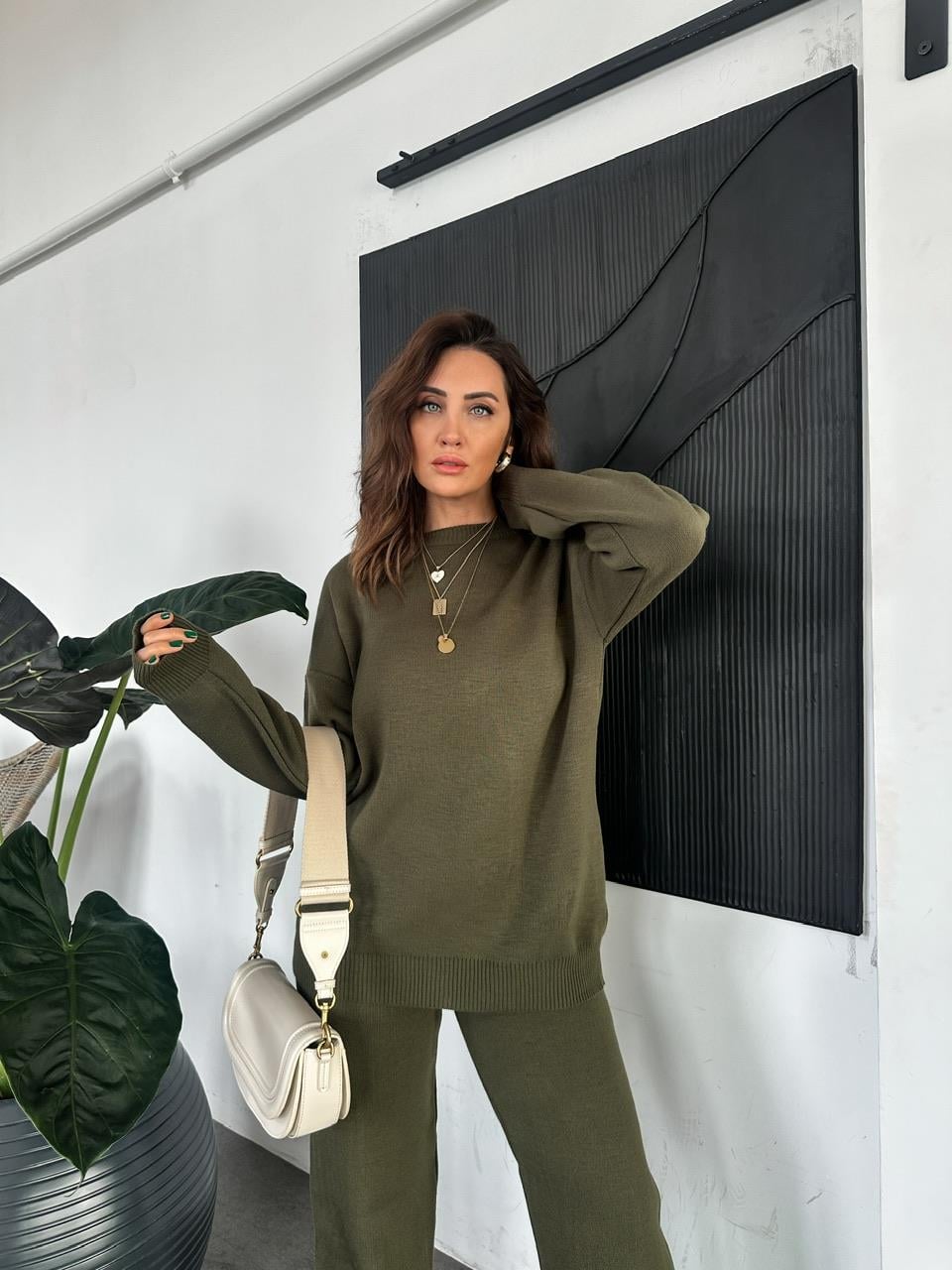 Haki Triko Basic Takım