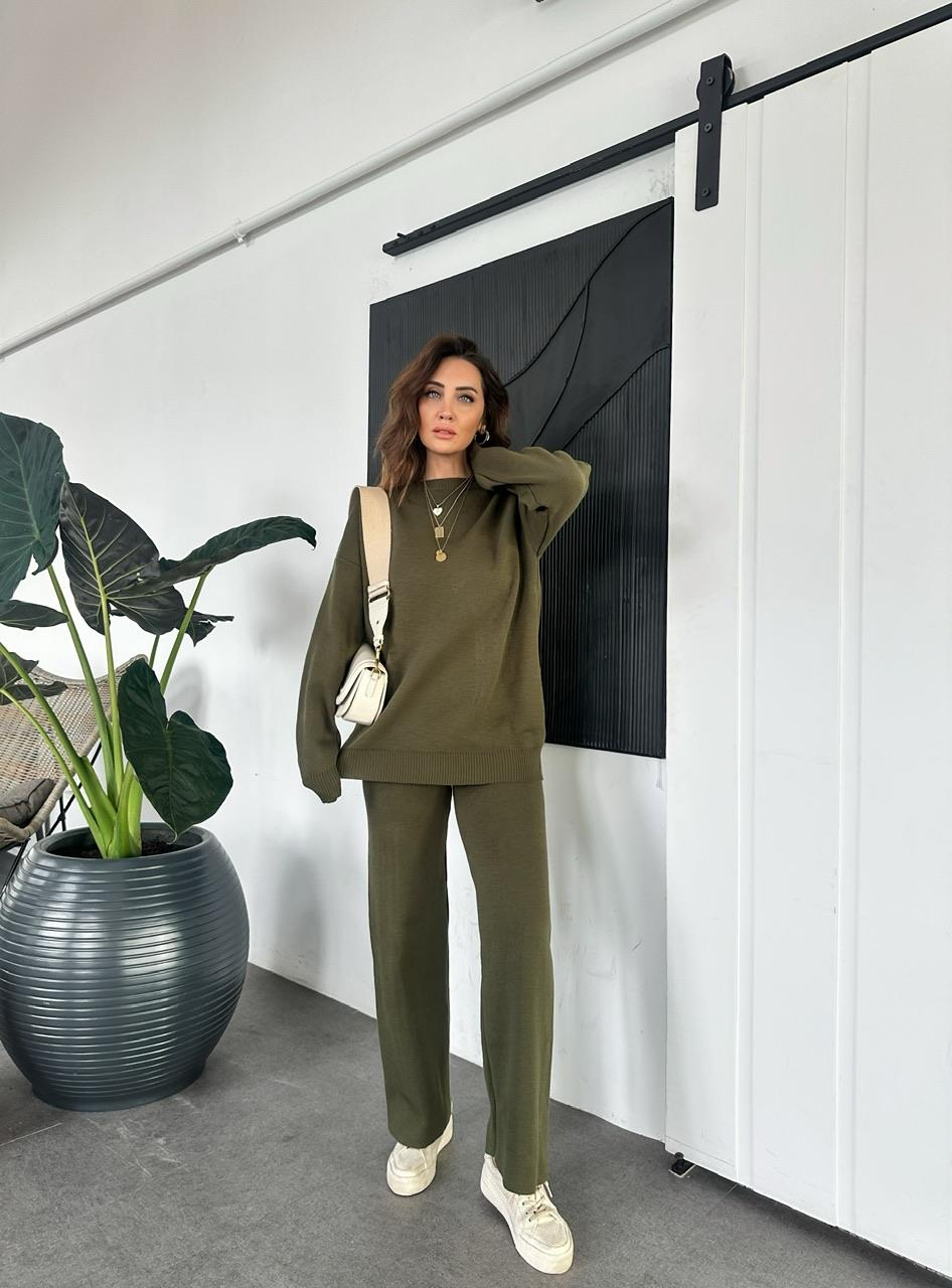 Haki Triko Basic Takım