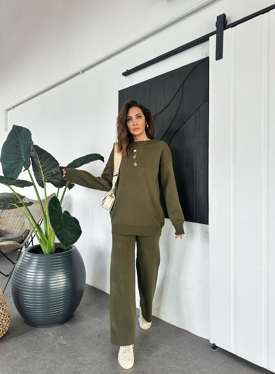 Haki Triko Basic Takım