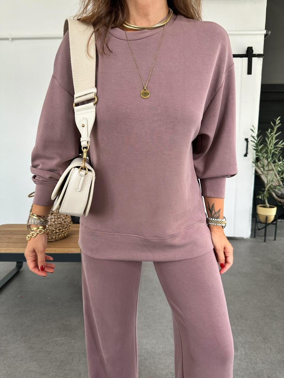 Mürdüm Beli İpli Yırtmaçlı Basic Takım