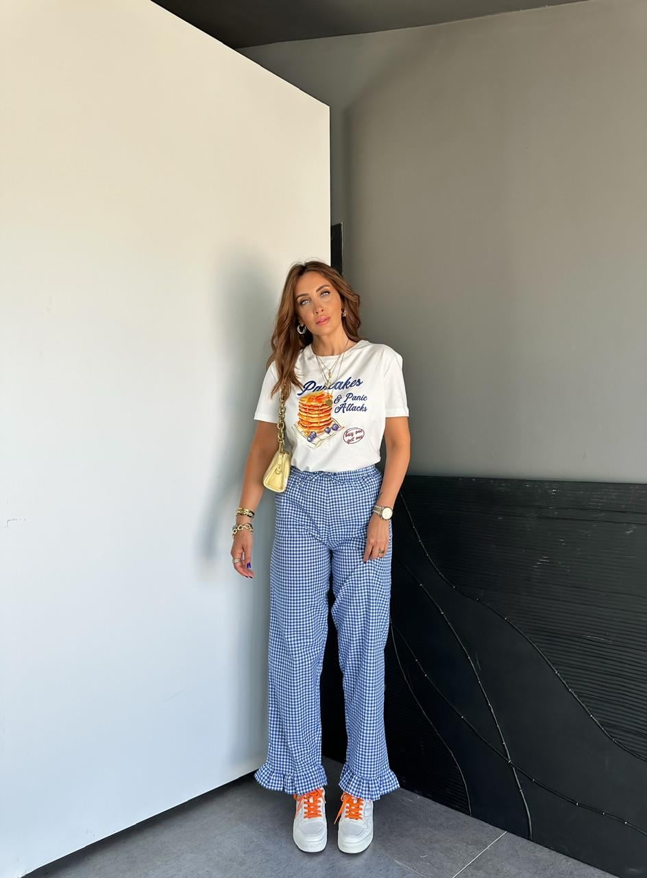 Pancake Baskılı Tshirt