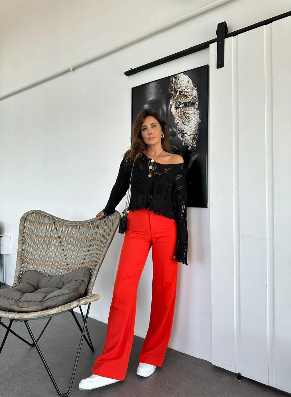 Siyah Ajurlu Merserize Kazak