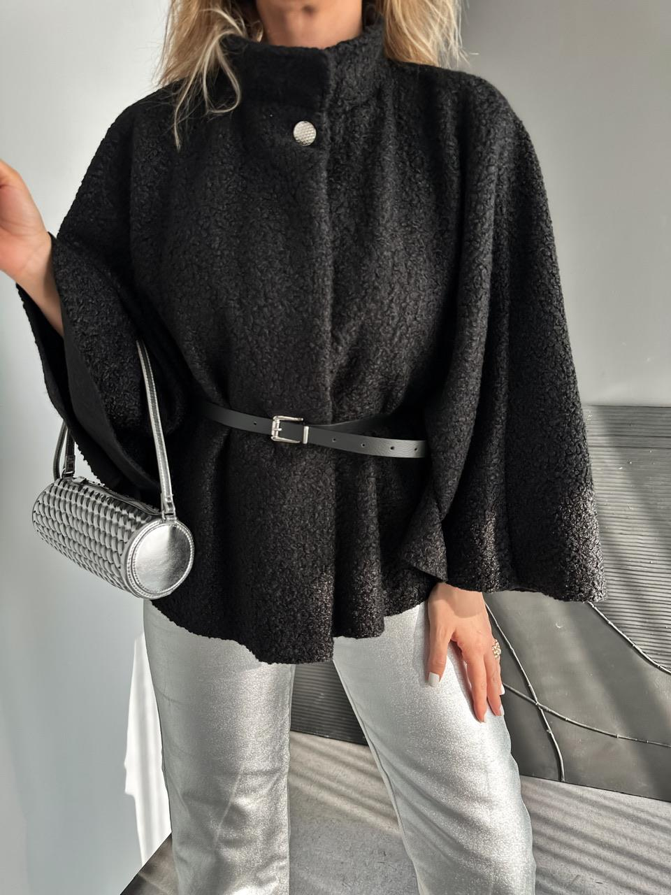 Siyah Kemerli Buklet Panço