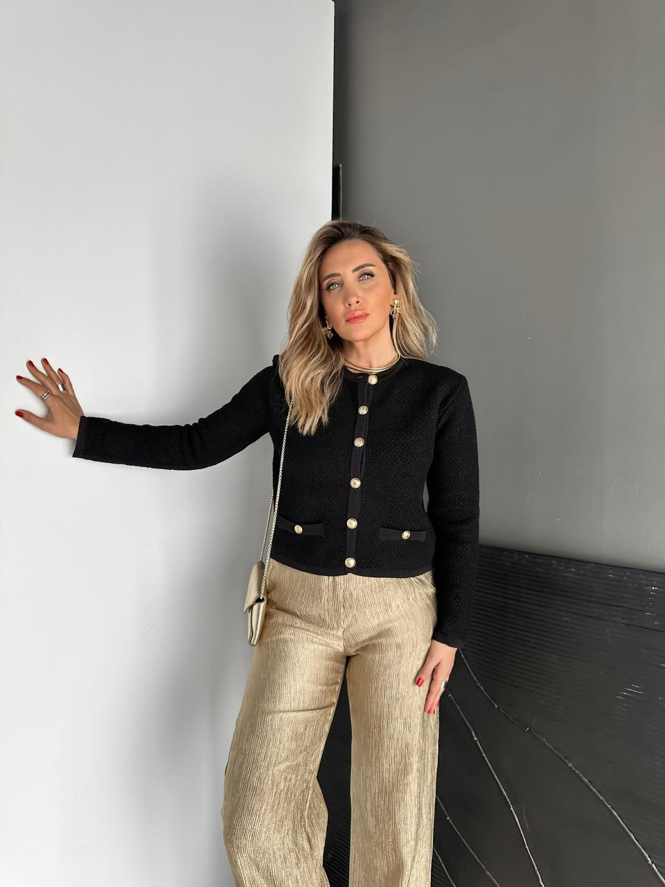 Siyah Marka Model Premium Hırka