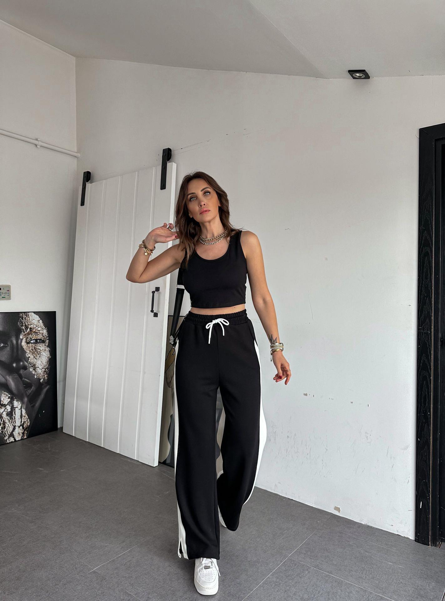 Siyah Penye Basic Crop