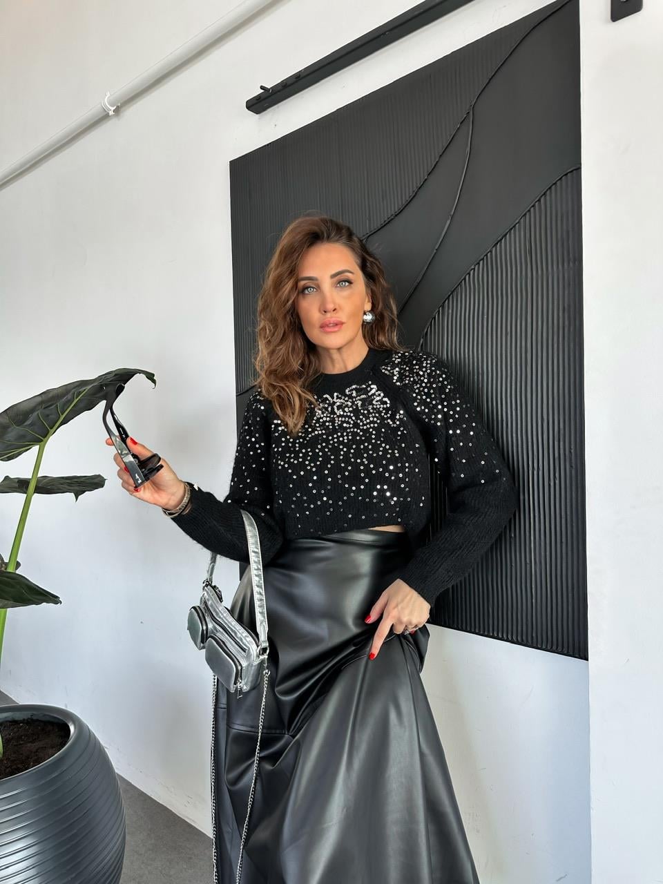 Siyah Pullu Orijinal Kazak