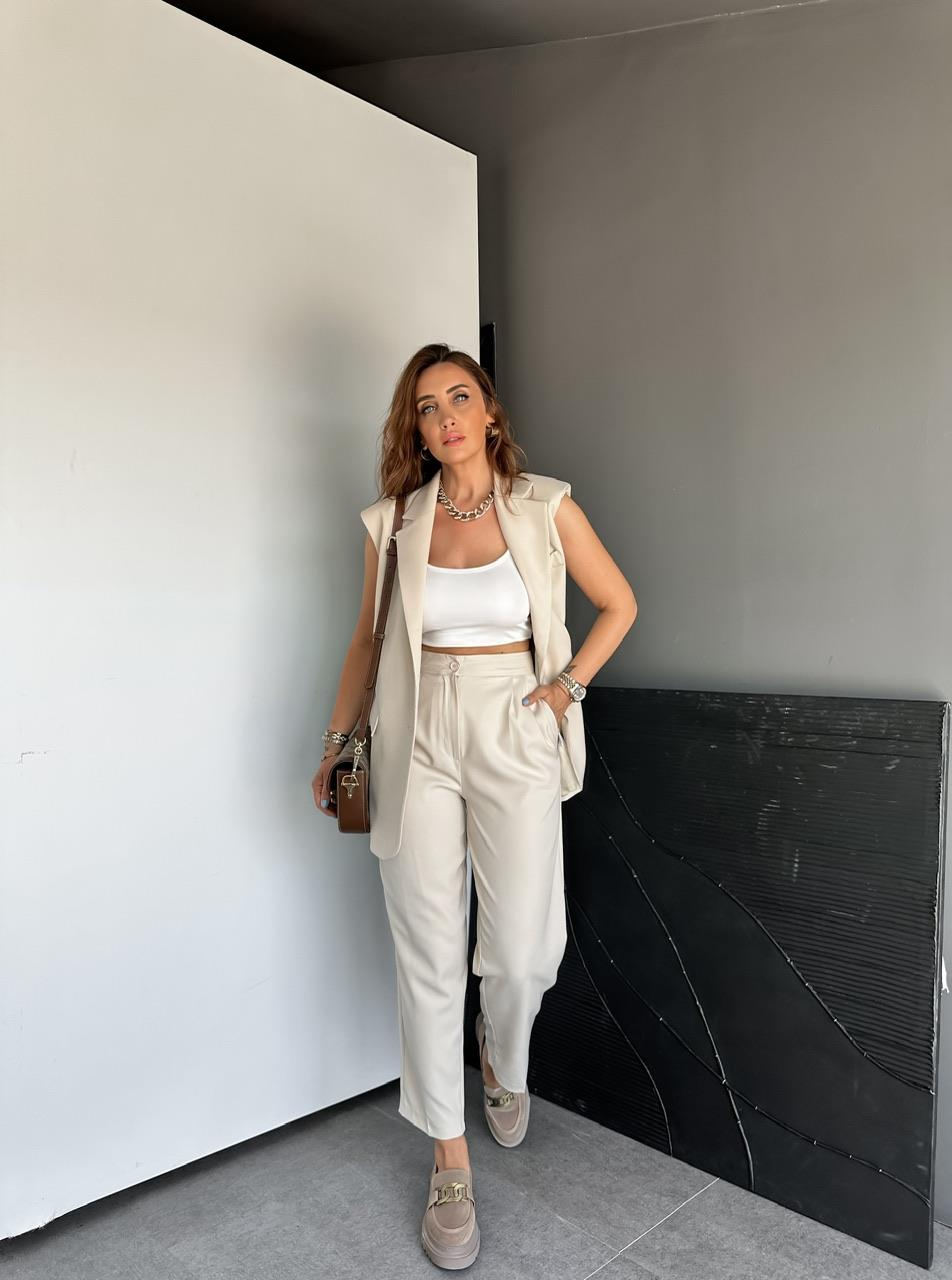 Taş Yelek Pantolon Basic Marka Model Takım