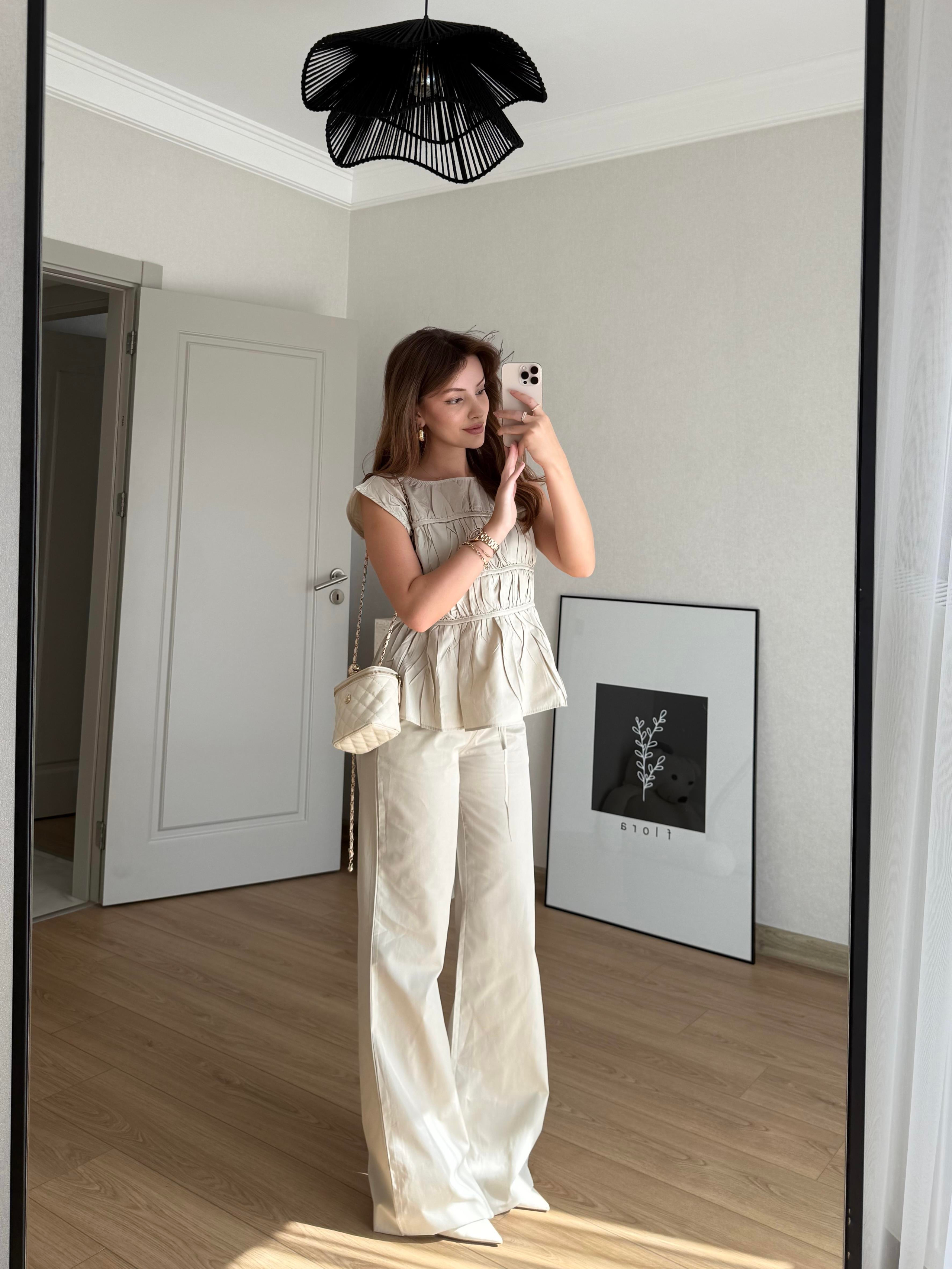 TAKIMECMEL BAŞARANBEJ LAYER PANTALON BLUZ TAKIM