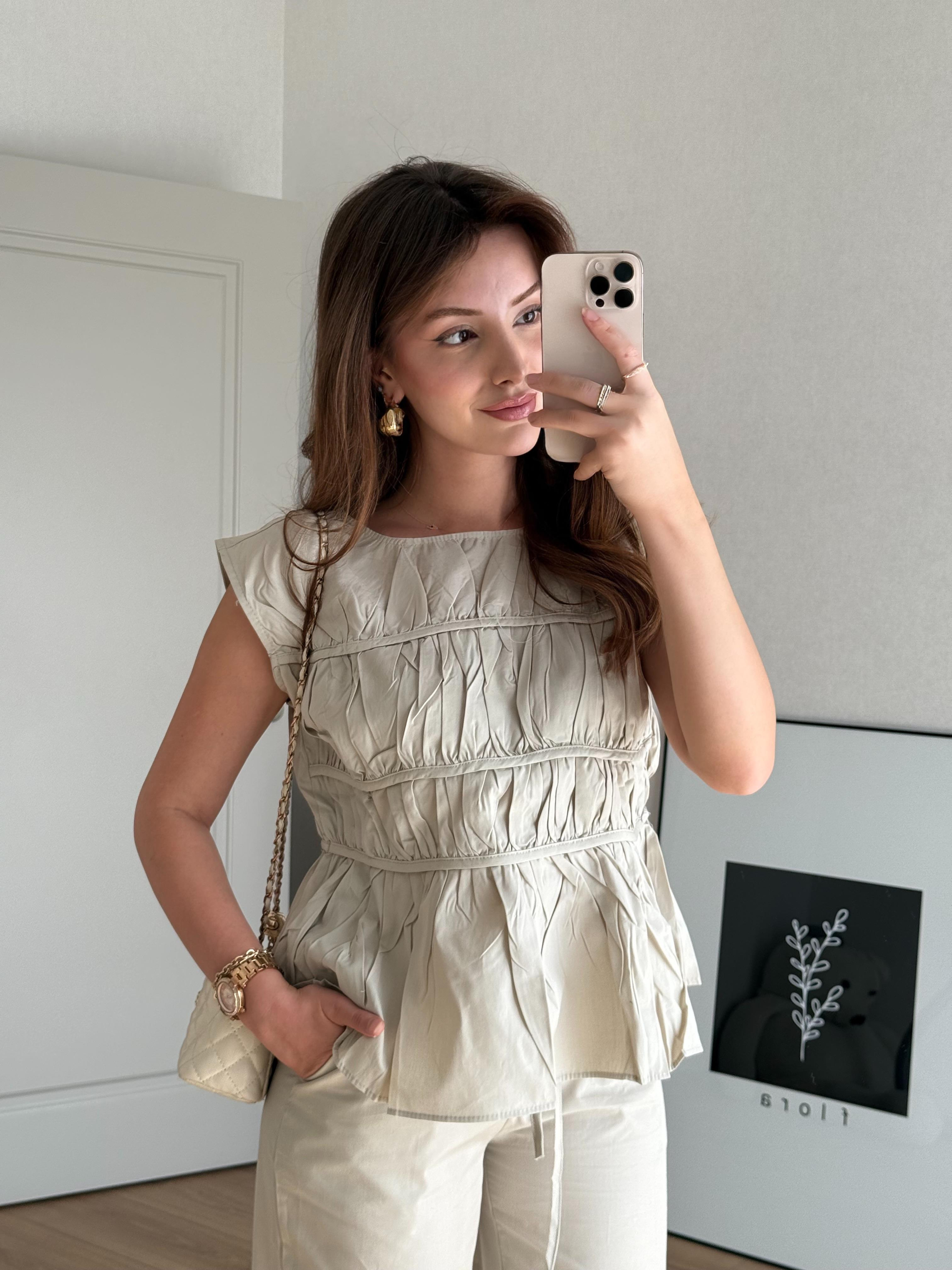 TAKIMECMEL BAŞARANBEJ LAYER PANTALON BLUZ TAKIM