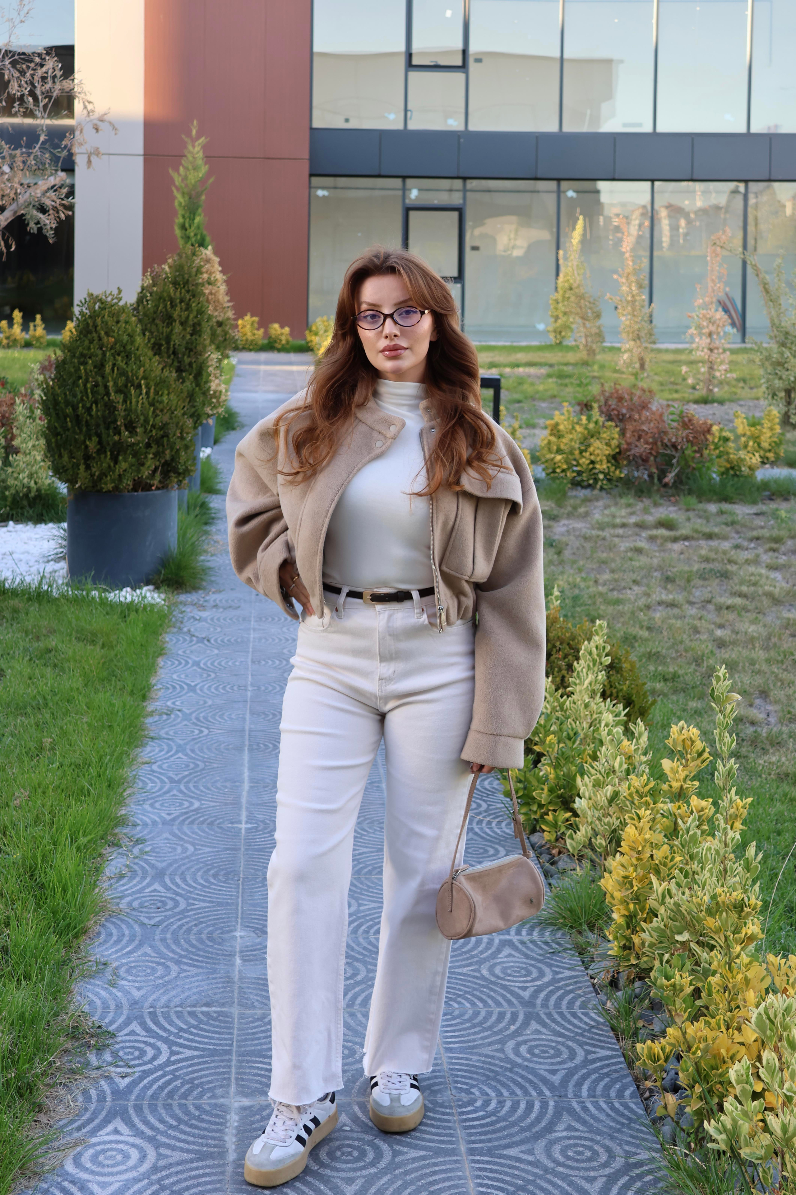 PANTALONECMEL BAŞARANDÜZ PAÇA KREM JEAN