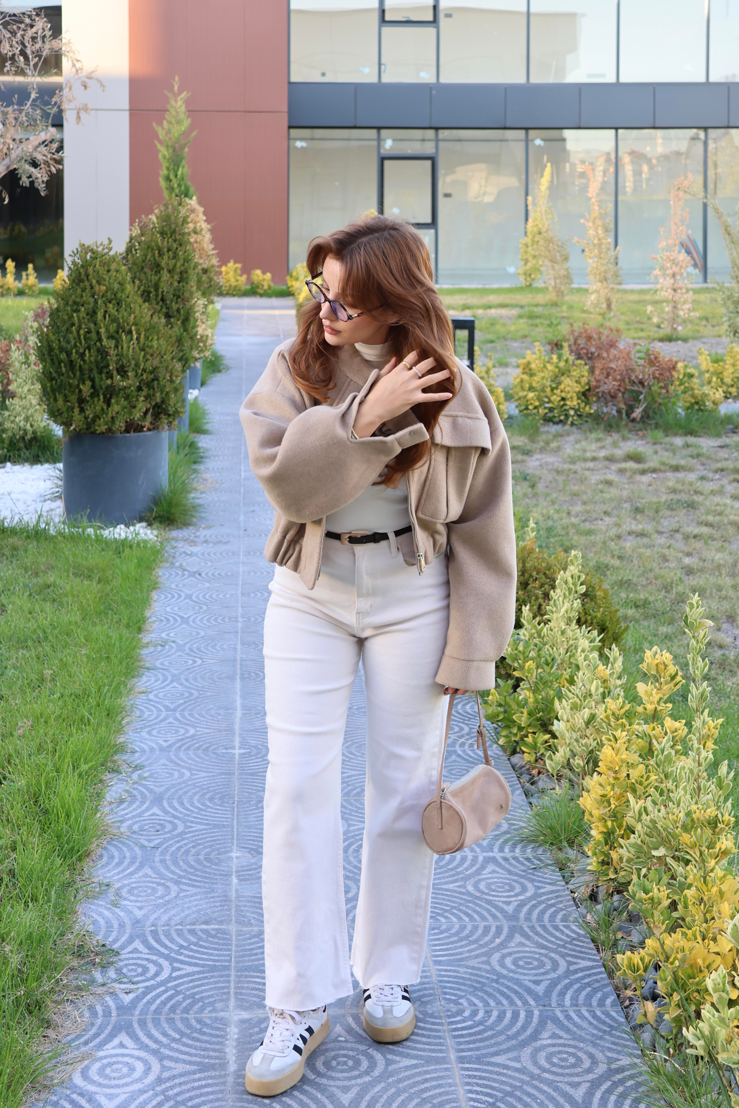 PANTALONECMEL BAŞARANDÜZ PAÇA KREM JEAN